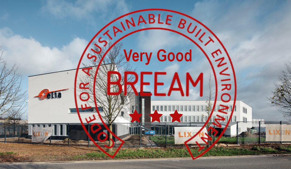 Breeam Very Good pour les bureaux d’Elia Crealys à Gembloux !