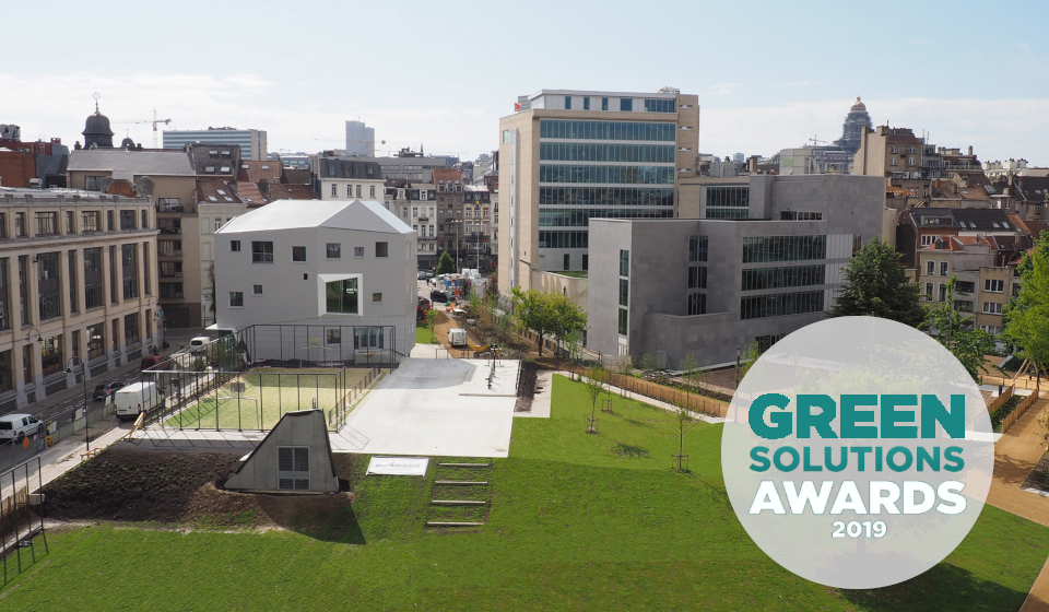 Fontainas élu « Lauréat belge du Green Solutions Awards 2019 – catégorie Green City »